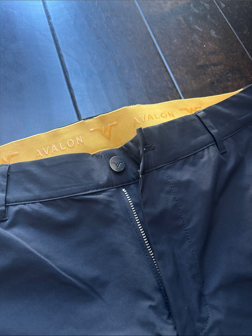 Avalon Men's Black Performance Golf Jogger Pants - - Picture 6 of 9